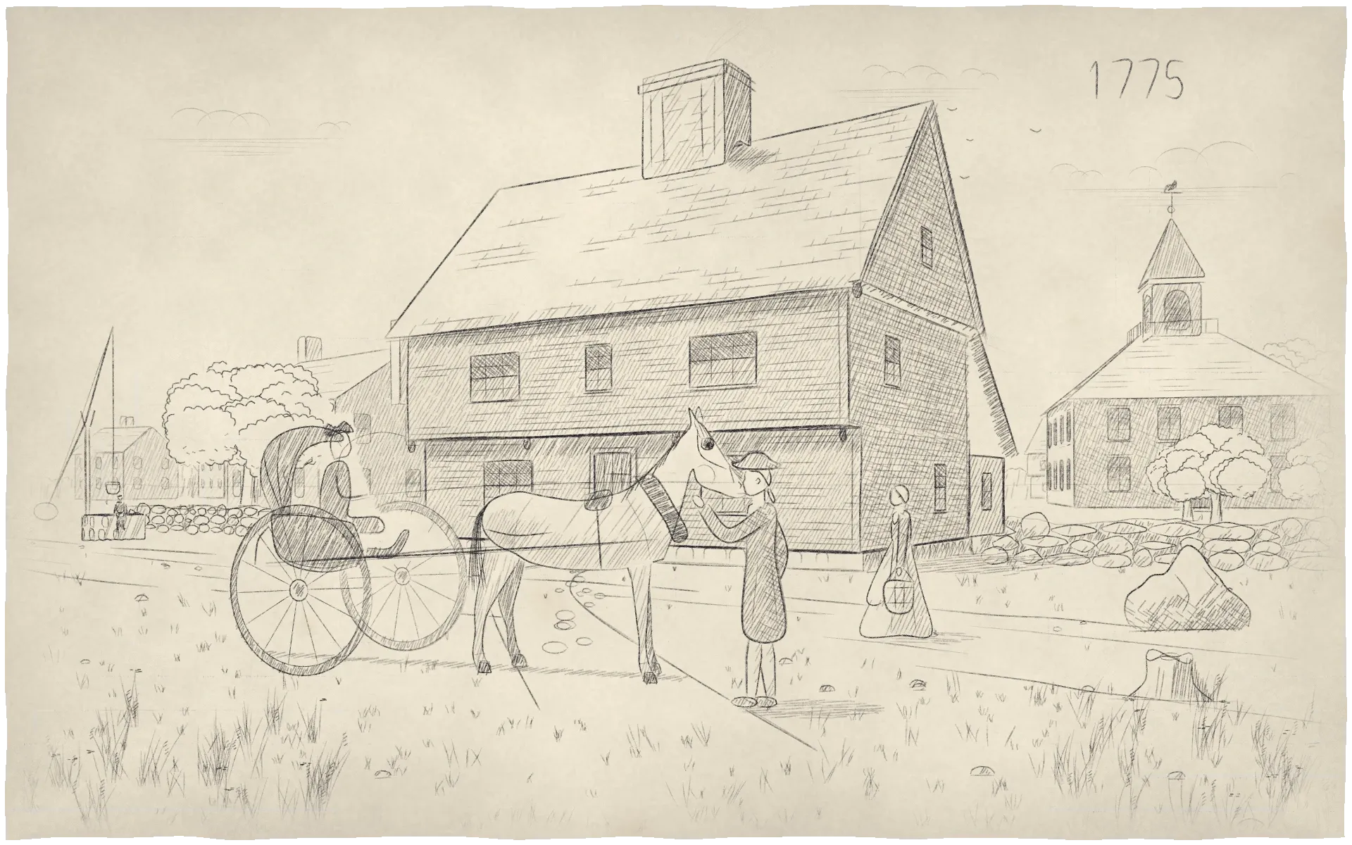 Mirrowick in 1775, from the intro
