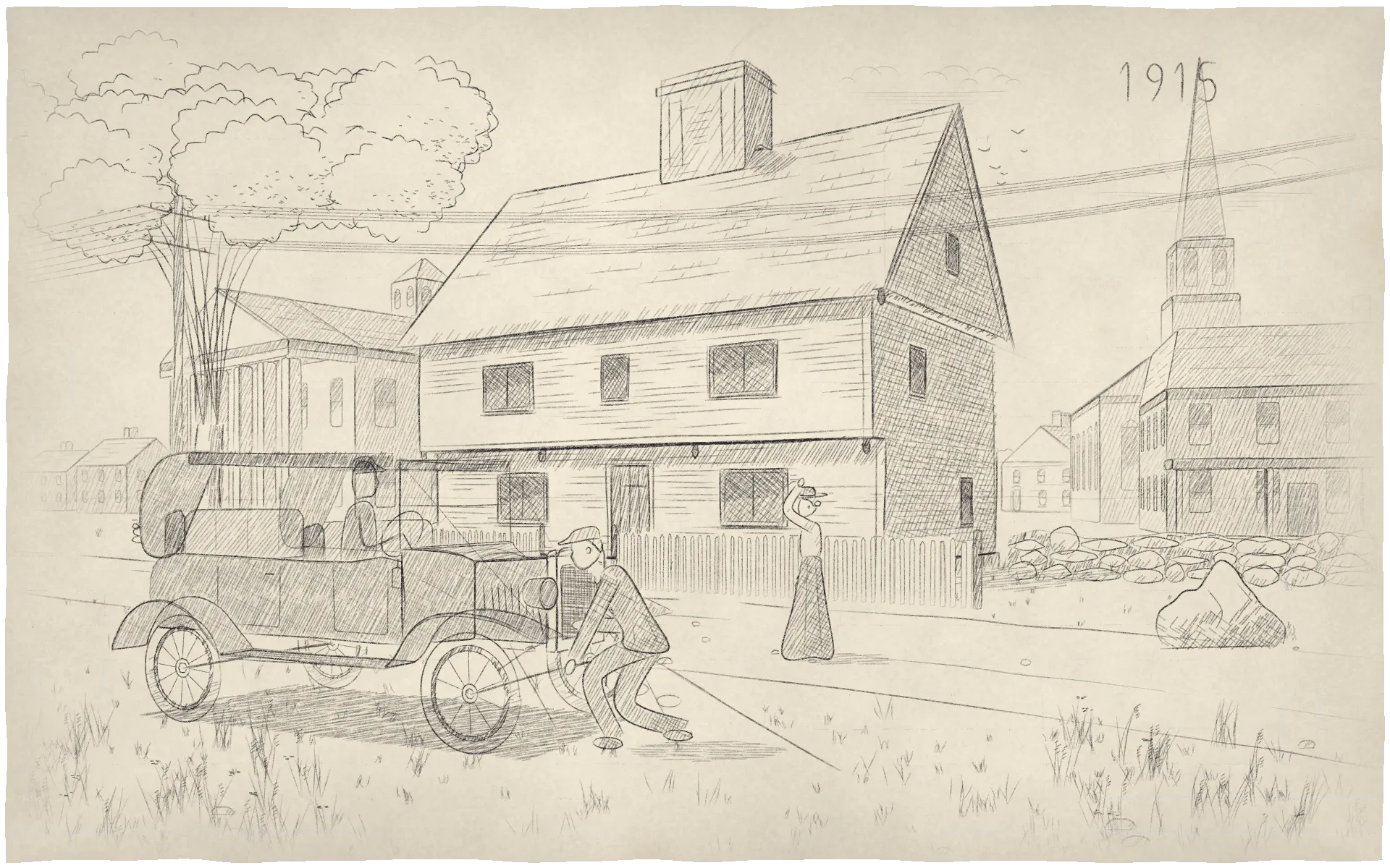 Mirrowick in 1915, from the intro