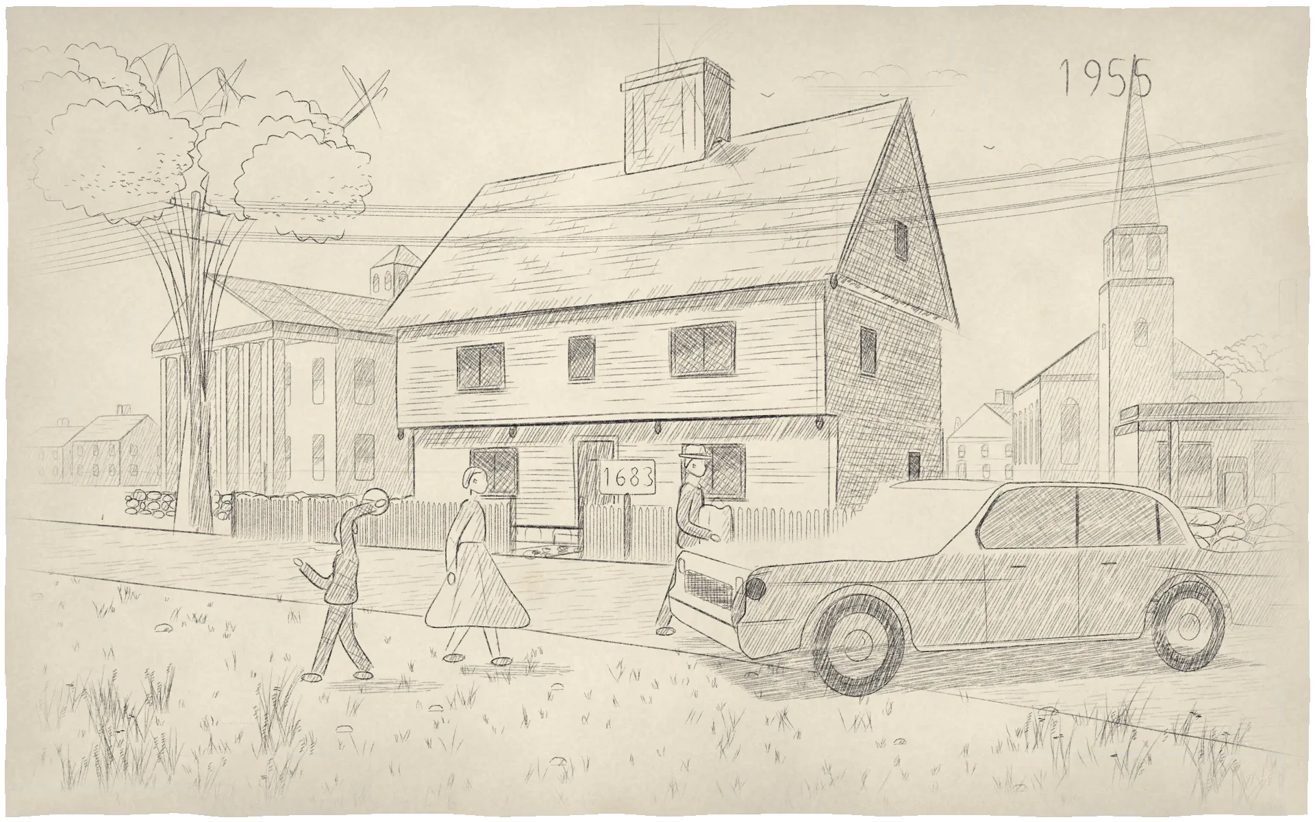 Mirrowick in 1955, from the intro